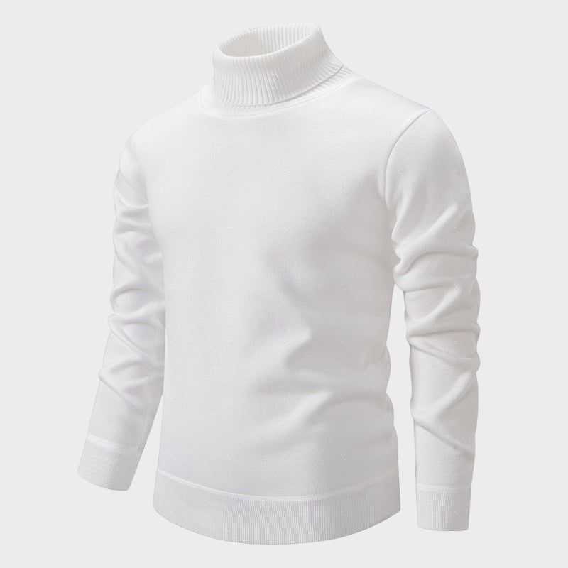 Antony - Pulover cu guler înalt din bumbac