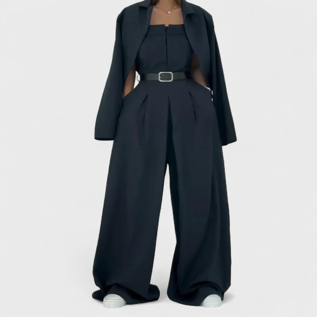 Eclat - Set femei bustier + sacou - Stil elegant și trendy