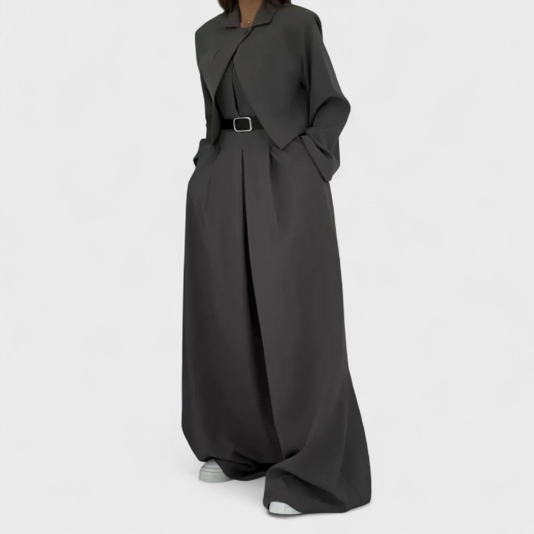 Eclat - Set femei bustier + sacou - Stil elegant și trendy