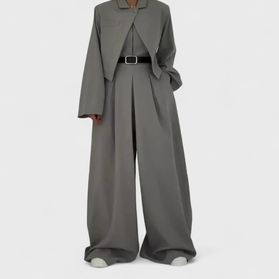 Eclat - Set femei bustier + sacou - Stil elegant și trendy