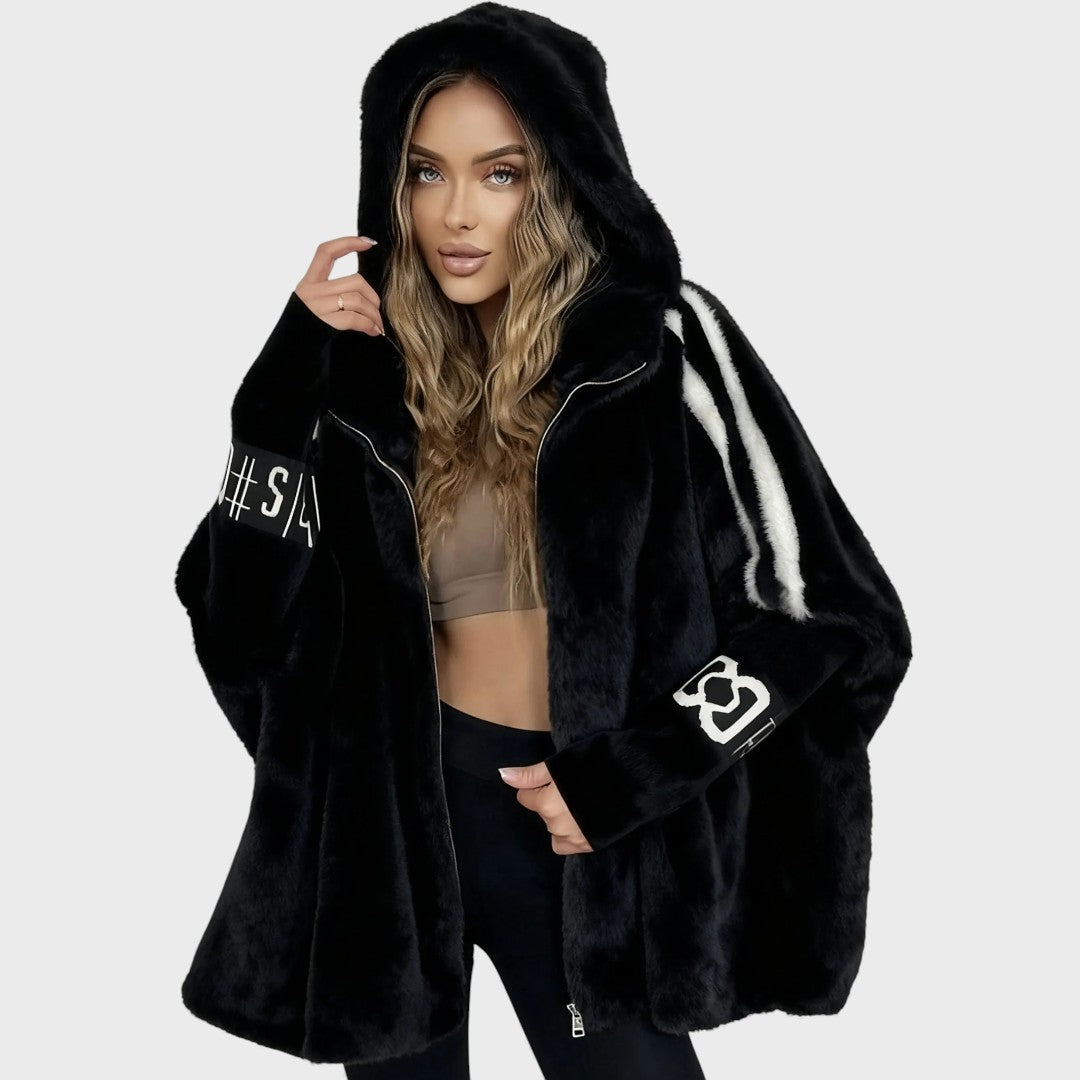 Lona - Jachetă de iarnă confortabilă cu glugă