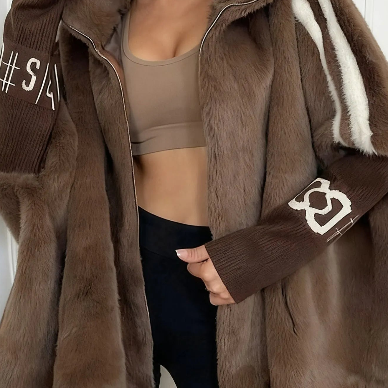 Bondella – Geacă elegantă de iarnă cu blană