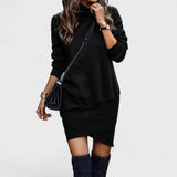 Nicolas - Rochie casual cu mânecă lungă