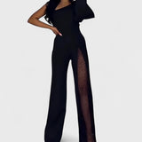 Ines - Salopetă modernă cu picioare largi