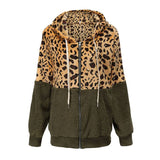 Lea - Hanorac din Fleece cu Design Leopardo