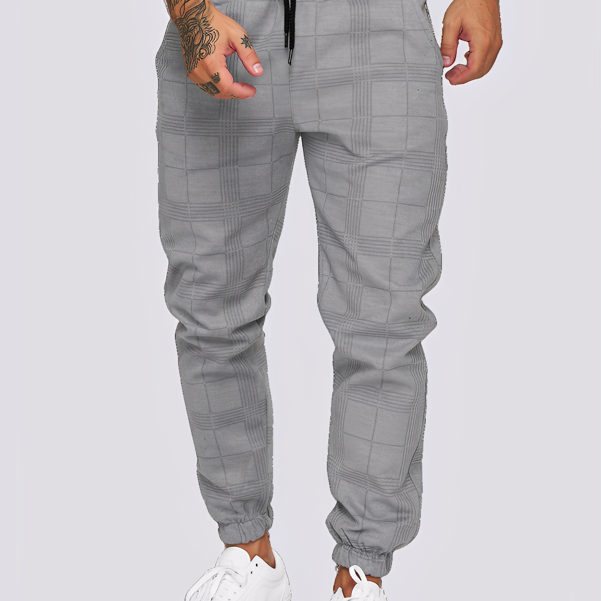 Jaeden - Pantaloni cu carouri pentru bărbați