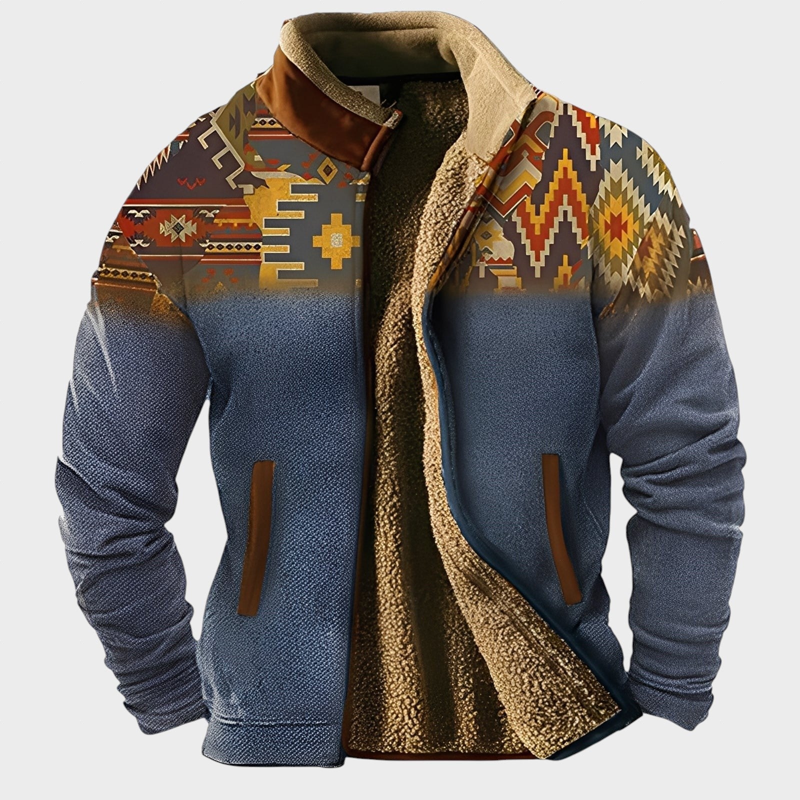 Todd - Jachetă călduroasă și elegantă din fleece