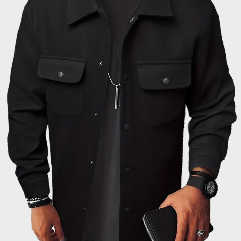 Clinton - Sacou modern cu revere și buzunare