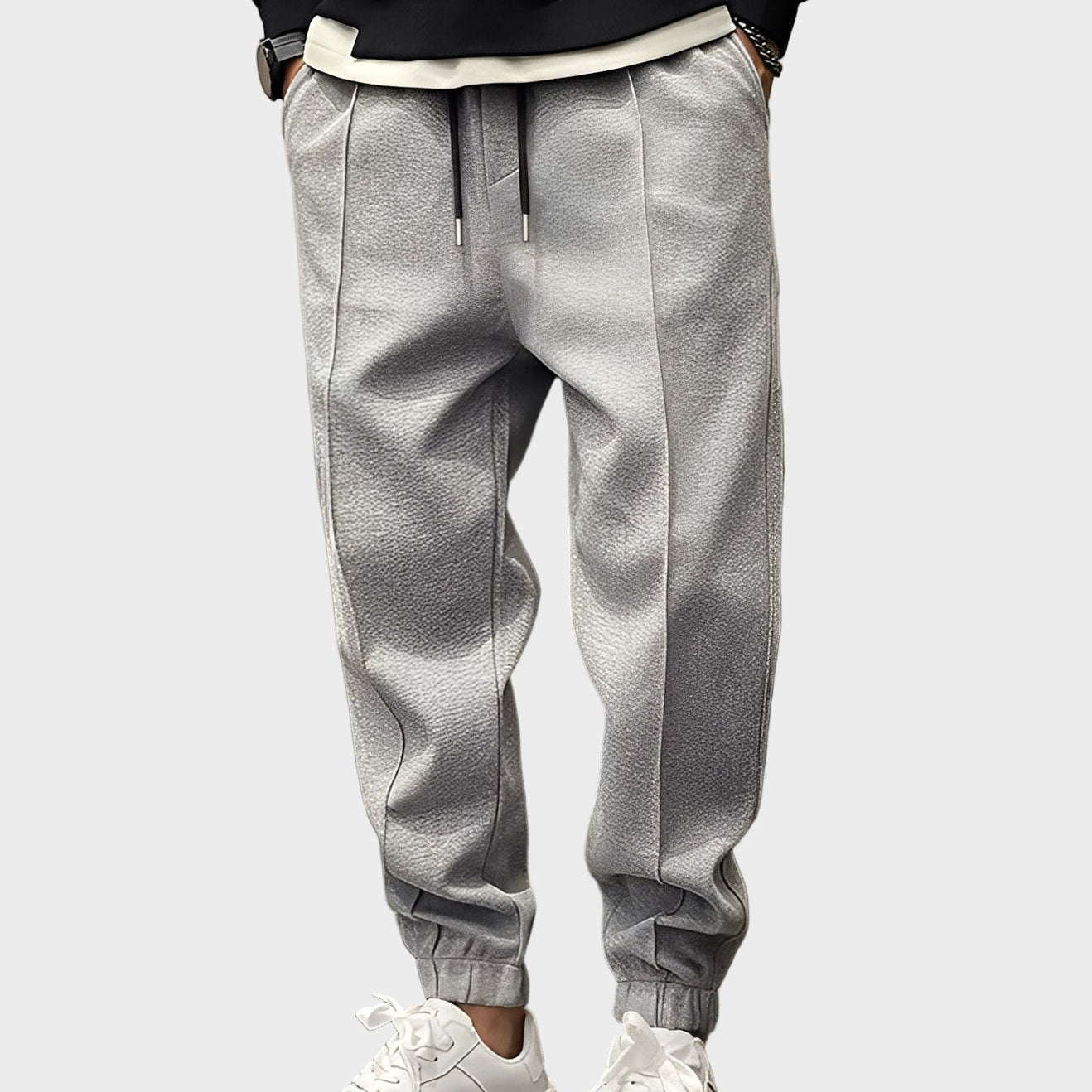 Philip - Pantaloni largi, groși și comozi