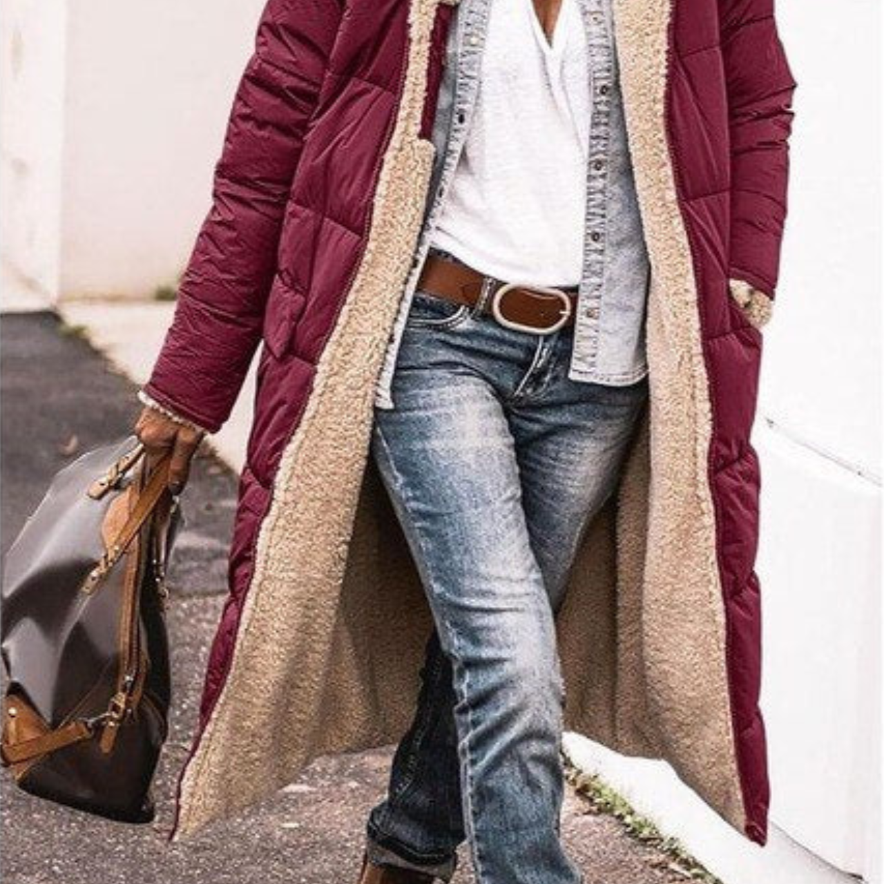 Millie | Palton reversibil