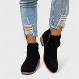 Fiora - Cizme vintage în stil clasic