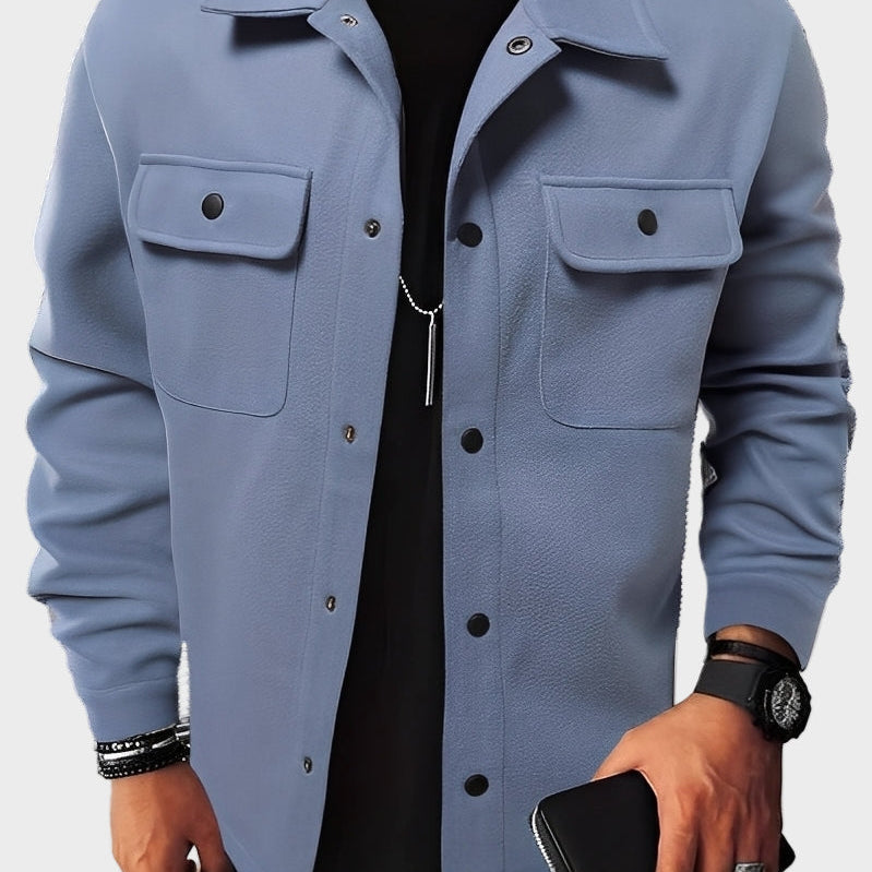 Clinton - Sacou modern cu revere și buzunare