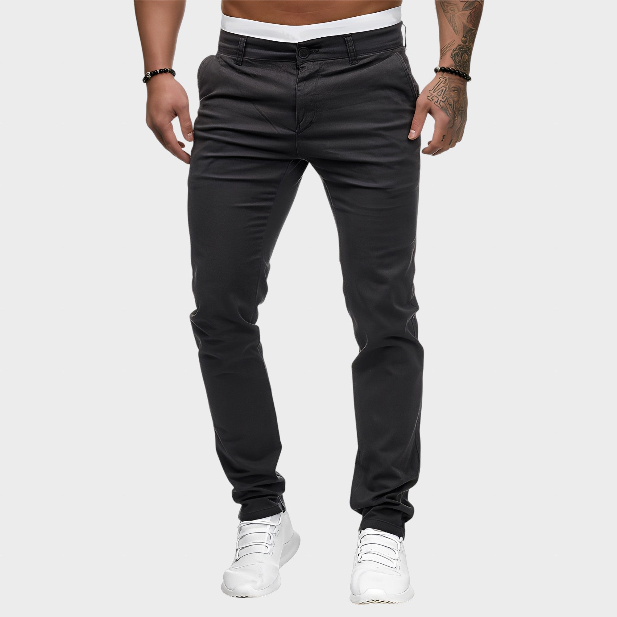 Colby - Pantaloni slim, casual