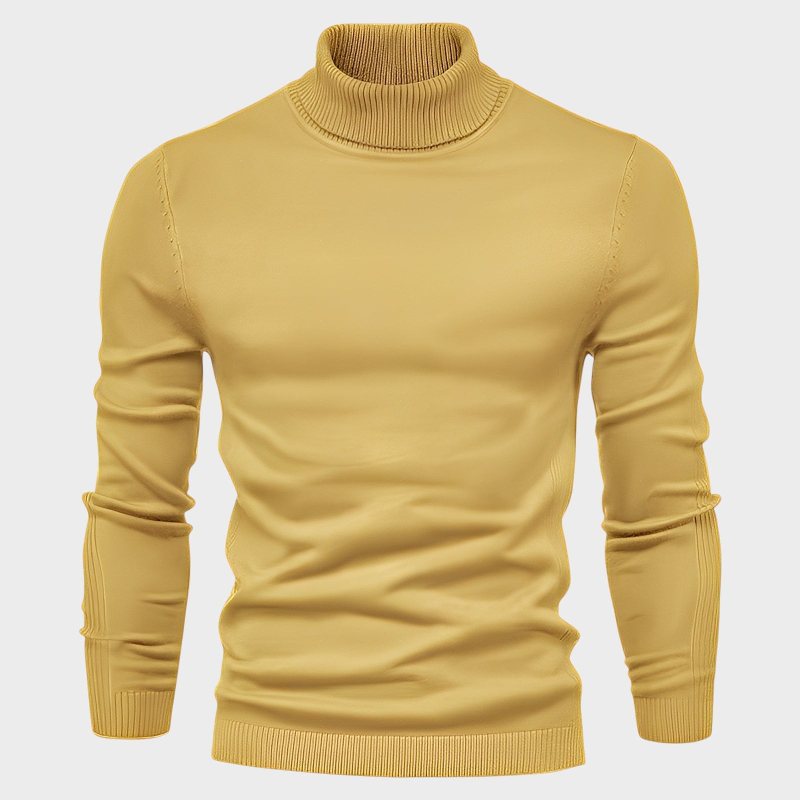 Evans - Pulover cu guler înalt mulat