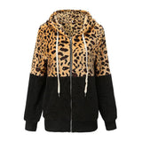 Lea - Hanorac din Fleece cu Design Leopardo