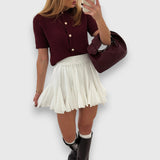 Liova – Cardigan scurt cu nasturi