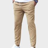 Allan - Pantaloni largi casual cu șnur