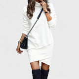 Nicolas - Rochie casual cu mânecă lungă