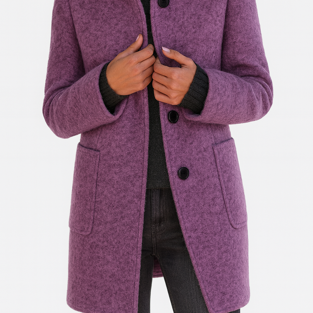 Bella | Palton pentru femei cu guler înalt