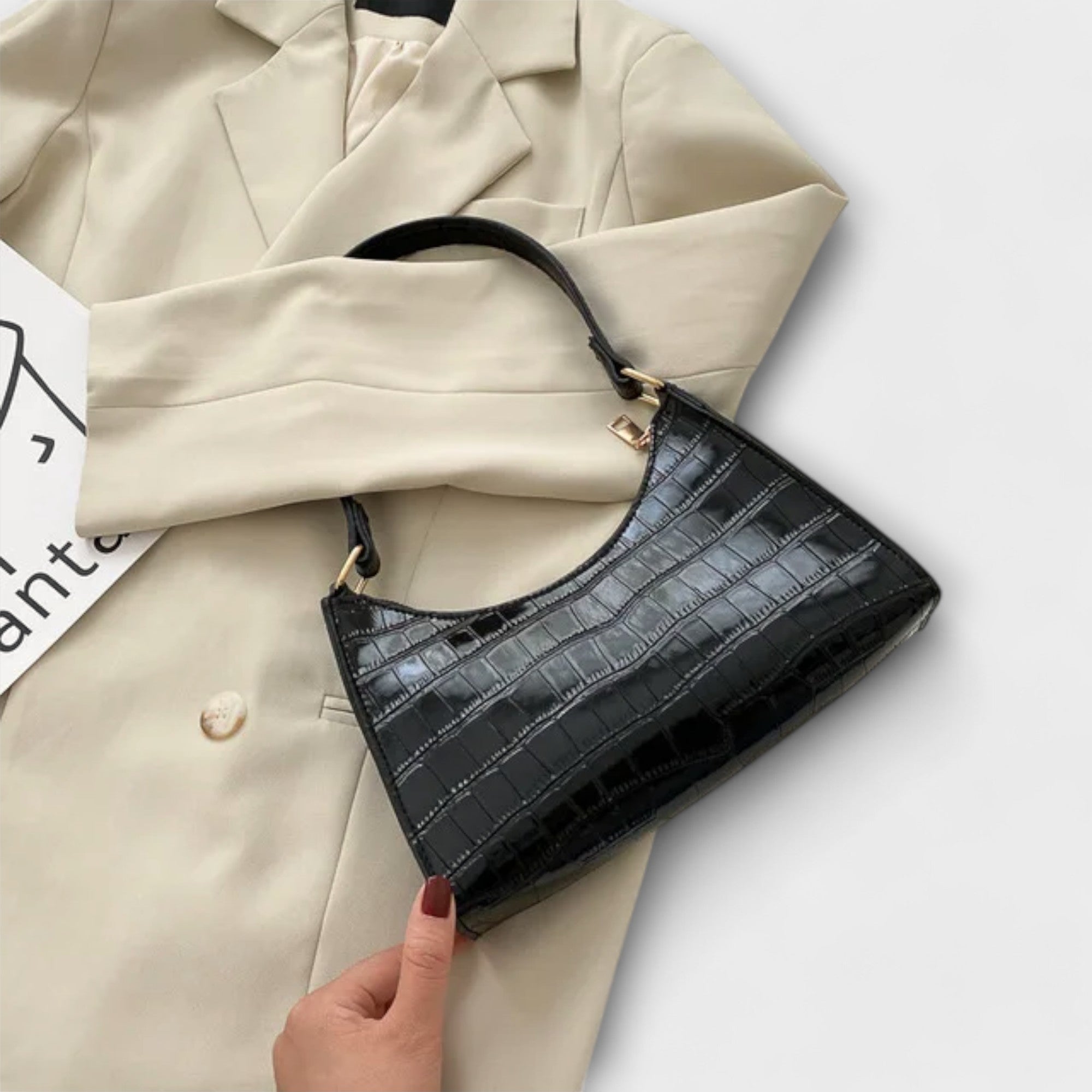 Gianna Boutique - Geantă din Piele Lucioasă