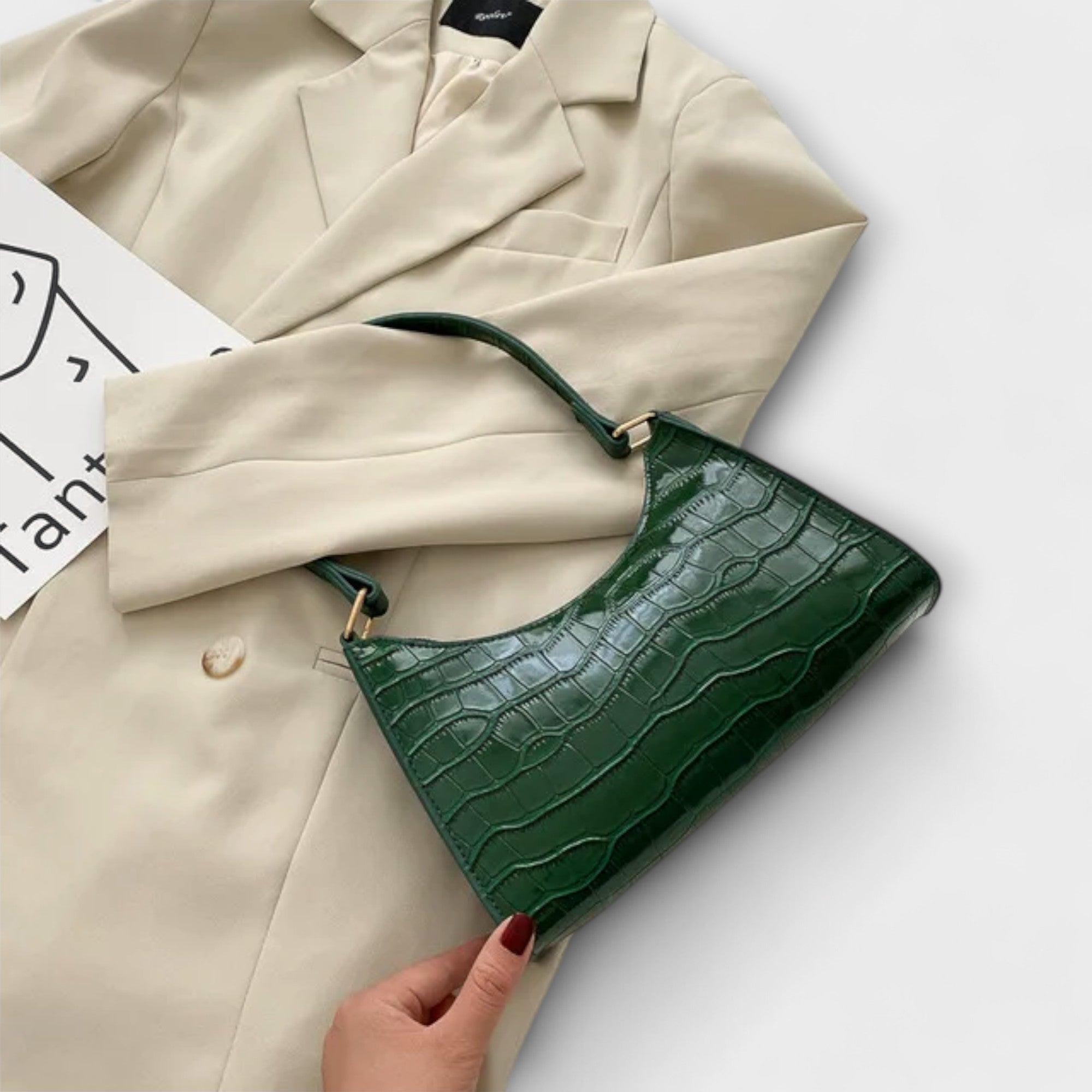 Gianna Boutique - Geantă din Piele Lucioasă