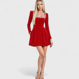 Celeste - Rochie din Cristal