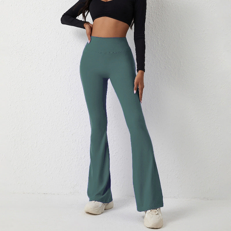 Serena - Pantaloni casual cu picior în evazé
