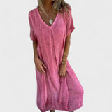 Naia - Rochie cu decolteu în V