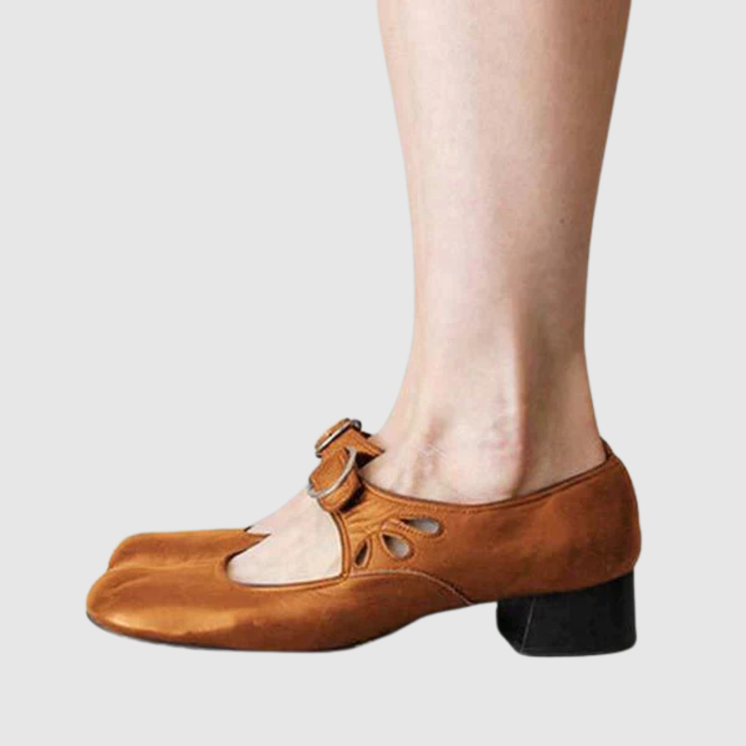 Daisy - Mary Jane din piele