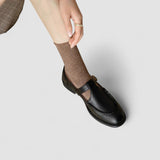 Avery - Pantofi ortopedici cu vârf pătrat Mary Jane