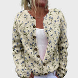 Gilettino Elegante din Tricot cu Motif