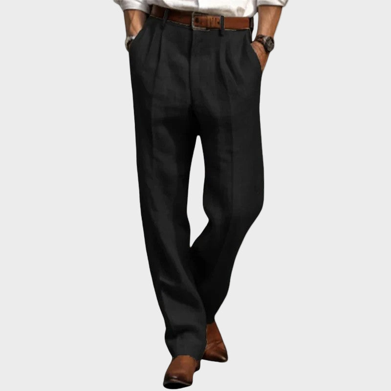 Alexei - Pantaloni Clasici Din In