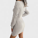 Purezza - Rochie din tricot caldă și rafinată