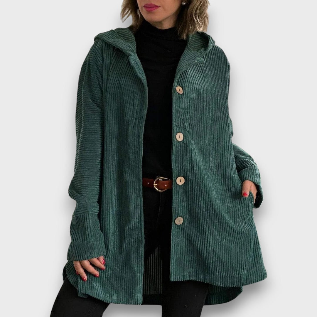 Corvianne – Jachetă Casual cu Glugă