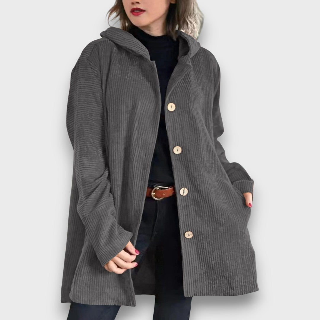 Corvianne – Jachetă Casual cu Glugă