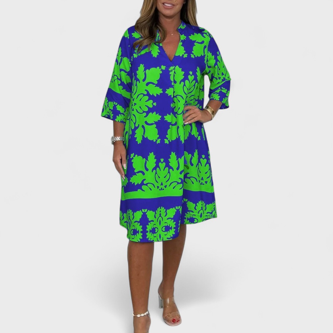 Celeste - Rochie strălucitoare