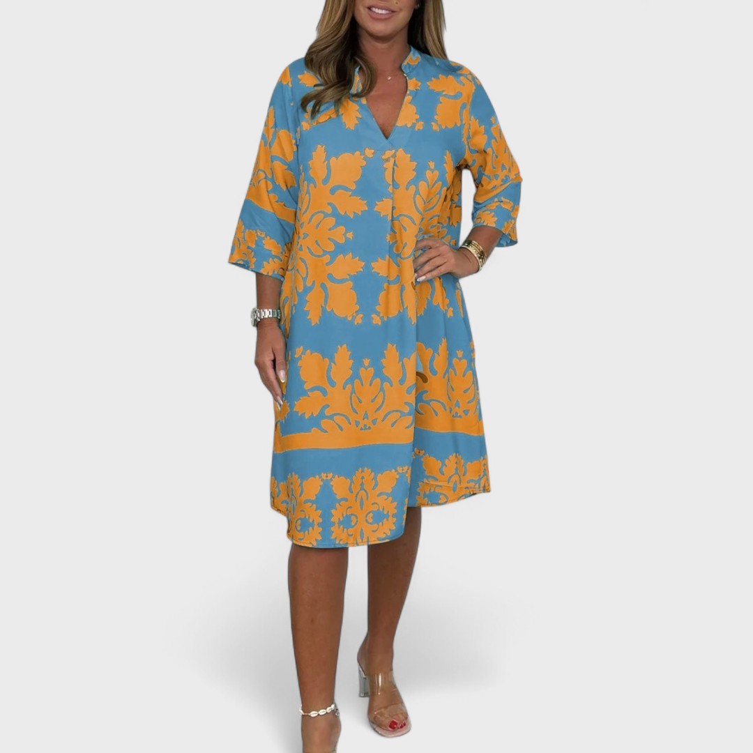 Celeste - Rochie strălucitoare