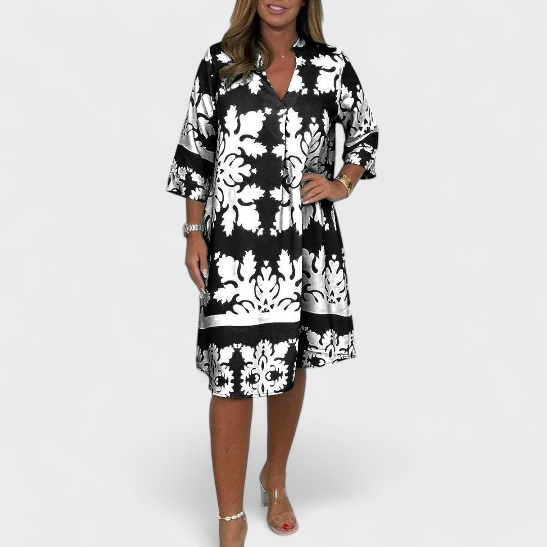 Celeste - Rochie strălucitoare