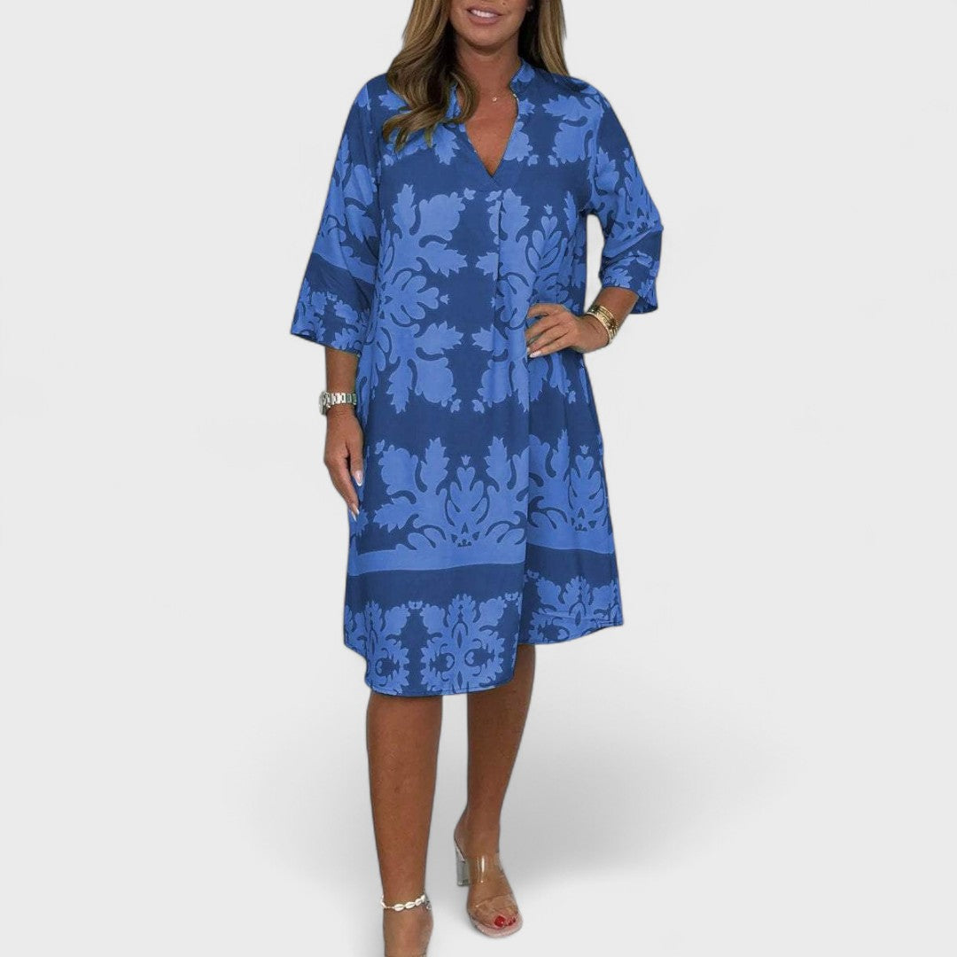 Celeste - Rochie strălucitoare