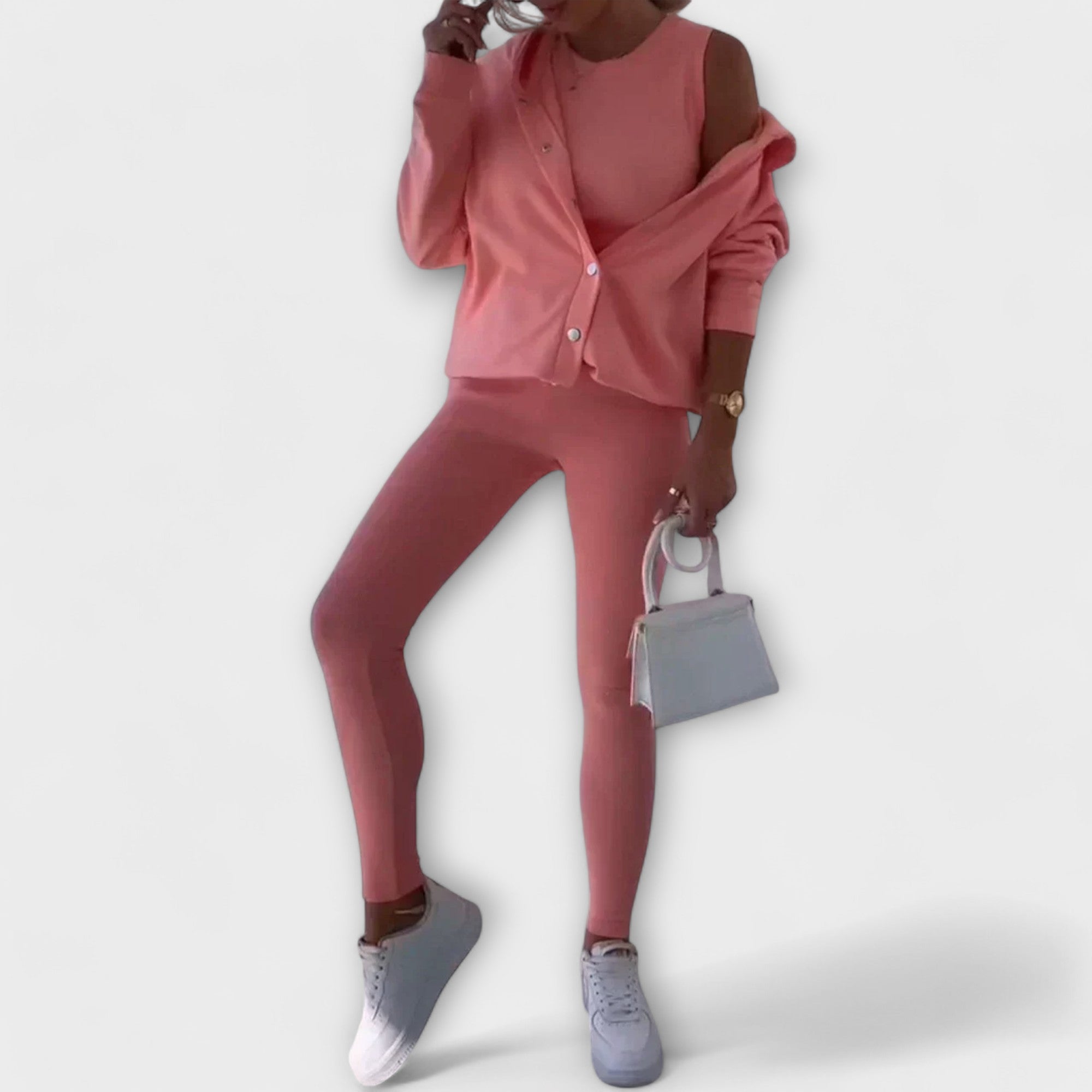 Set de trei piese cu cardigan