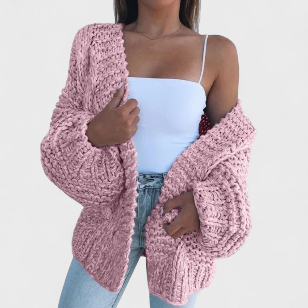 Eleanor - Cardigan relaxat din tricot gros