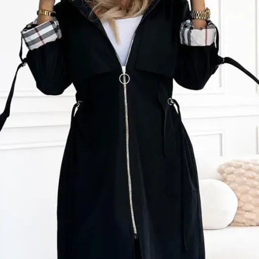 Orla | Palton cu fermoar impermeabil și rezistent la vânt